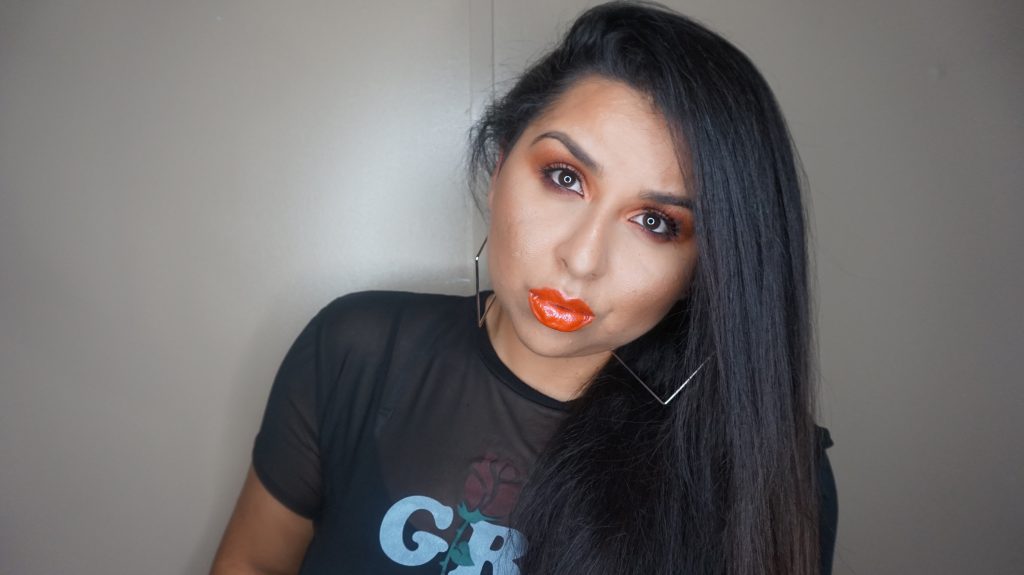 orange lips